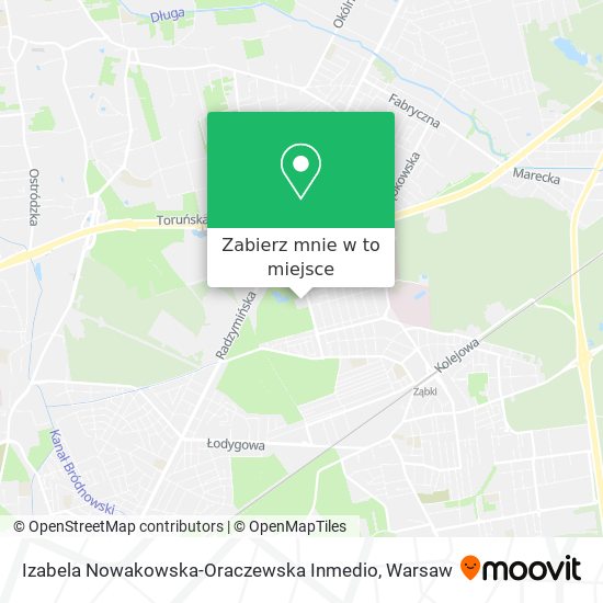 Mapa Izabela Nowakowska-Oraczewska Inmedio