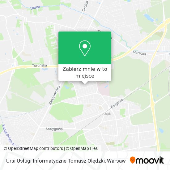 Mapa Ursi Usługi Informatyczne Tomasz Olędzki