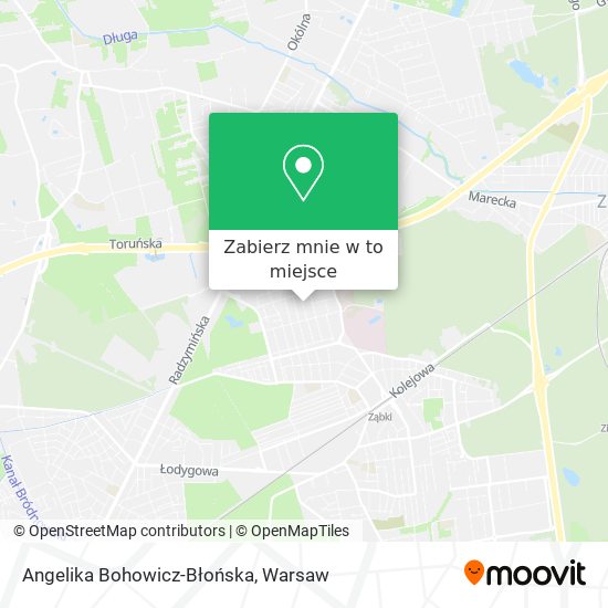 Mapa Angelika Bohowicz-Błońska