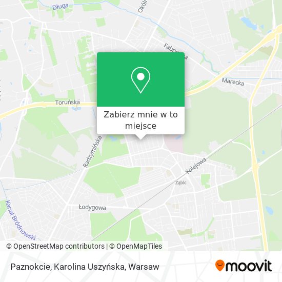 Mapa Paznokcie, Karolina Uszyńska