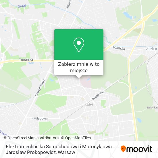 Mapa Elektromechanika Samochodowa i Motocyklowa Jarosław Prokopowicz