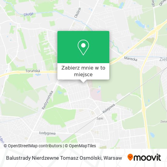 Mapa Balustrady Nierdzewne Tomasz Osmólski