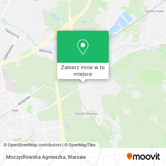 Mapa Moczydłowska Agnieszka