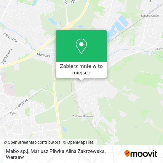 Mapa Mabo sp.j. Mariusz Pliwka Alina Zakrzewska