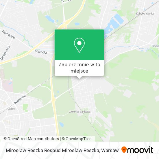 Mapa Mirosław Reszka Resbud Mirosław Reszka