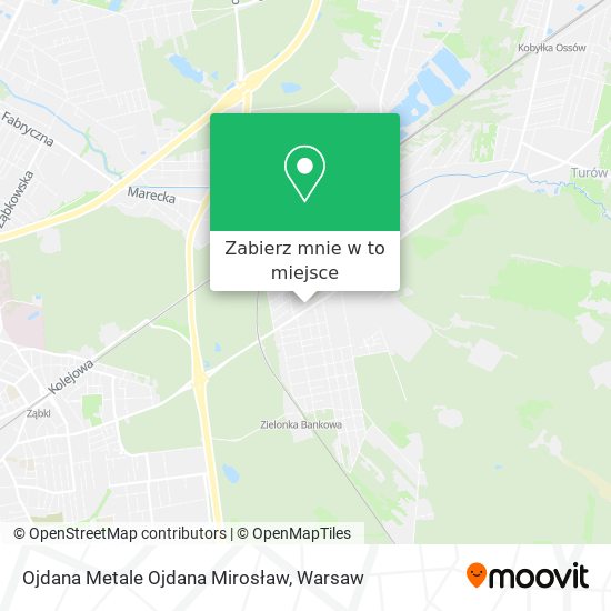 Mapa Ojdana Metale Ojdana Mirosław