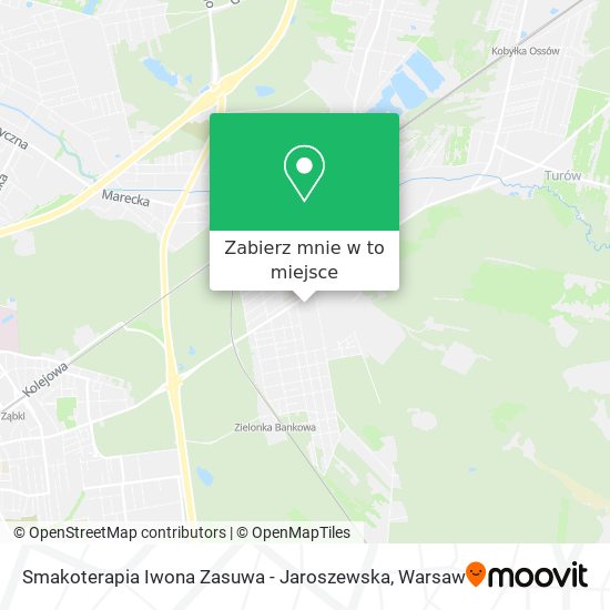 Mapa Smakoterapia Iwona Zasuwa - Jaroszewska