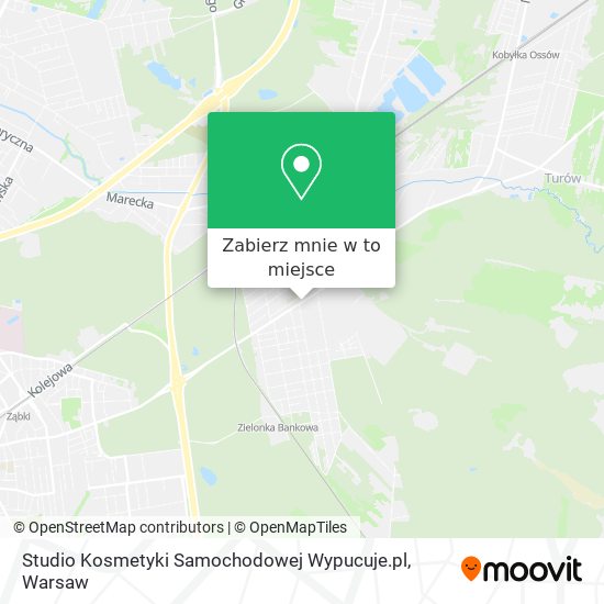 Mapa Studio Kosmetyki Samochodowej Wypucuje.pl