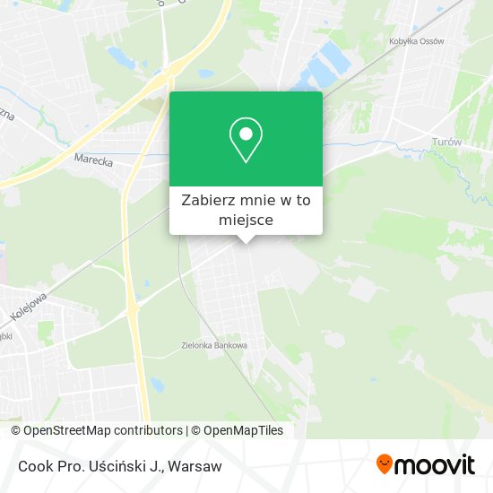 Mapa Cook Pro. Uściński J.