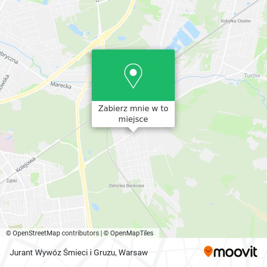 Mapa Jurant Wywóz Śmieci i Gruzu