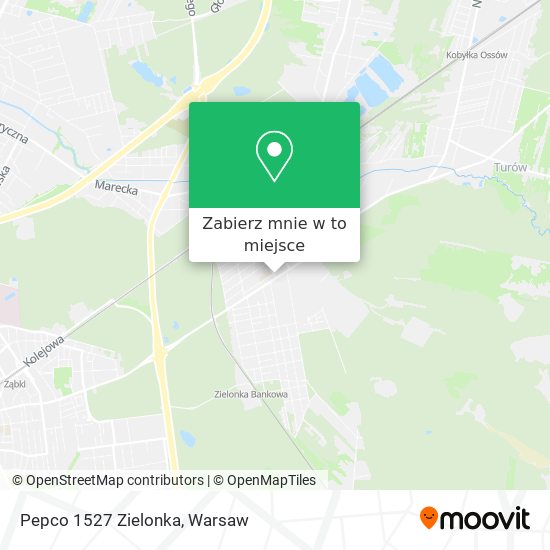 Mapa Pepco 1527 Zielonka