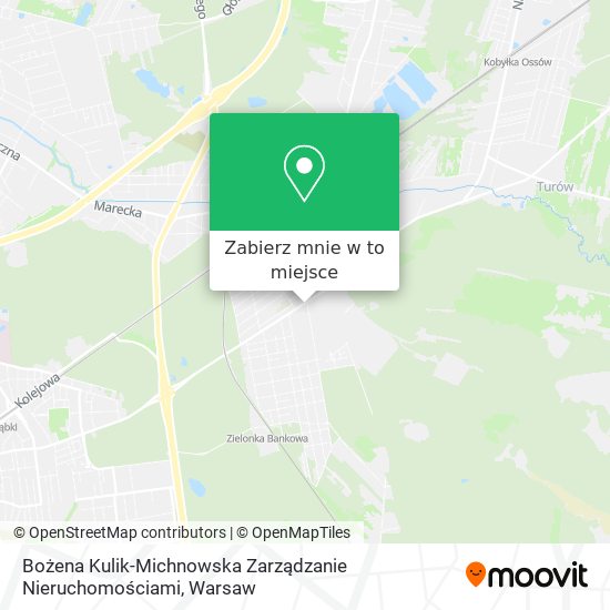 Mapa Bożena Kulik-Michnowska Zarządzanie Nieruchomościami