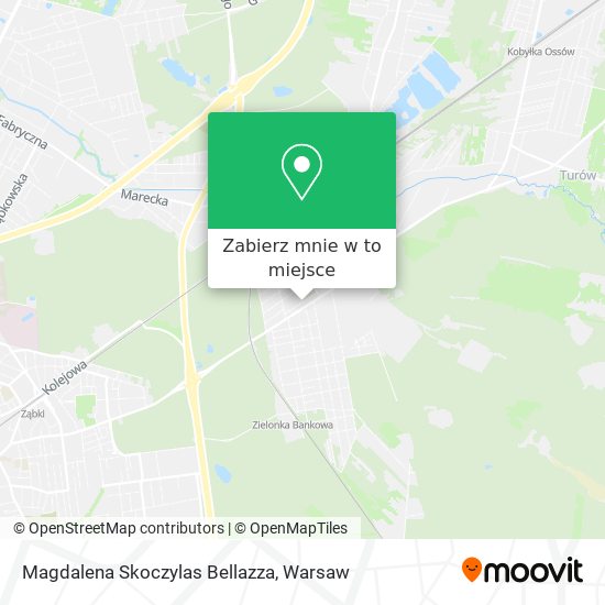 Mapa Magdalena Skoczylas Bellazza