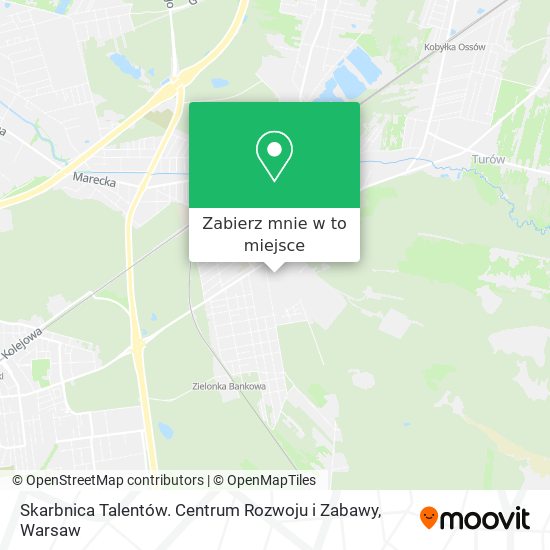 Mapa Skarbnica Talentów. Centrum Rozwoju i Zabawy