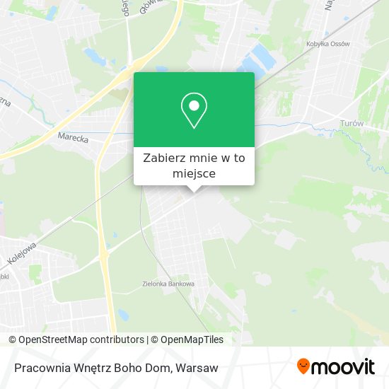 Mapa Pracownia Wnętrz Boho Dom