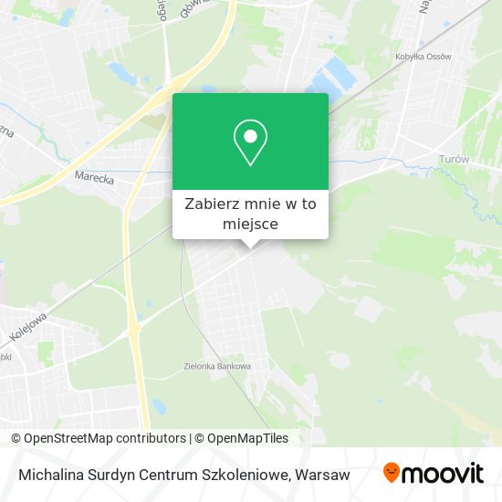 Mapa Michalina Surdyn Centrum Szkoleniowe