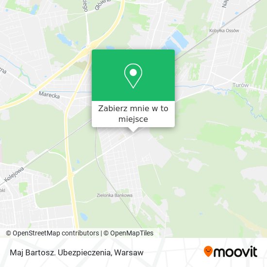 Mapa Maj Bartosz. Ubezpieczenia