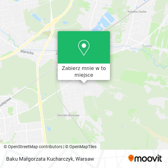 Mapa Baku Małgorzata Kucharczyk