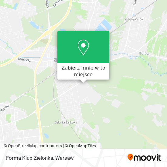 Mapa Forma Klub Zielonka