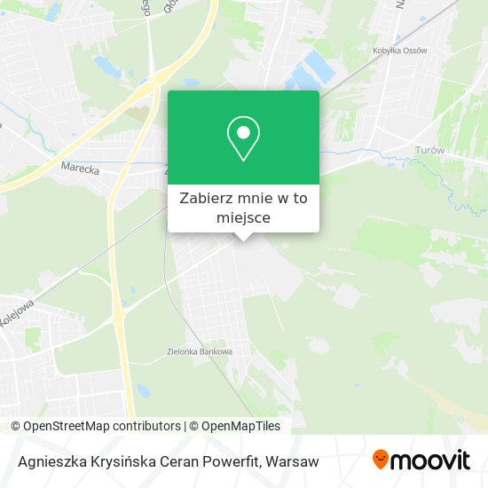 Mapa Agnieszka Krysińska Ceran Powerfit