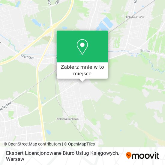 Mapa Ekspert Licencjonowane Biuro Usług Księgowych