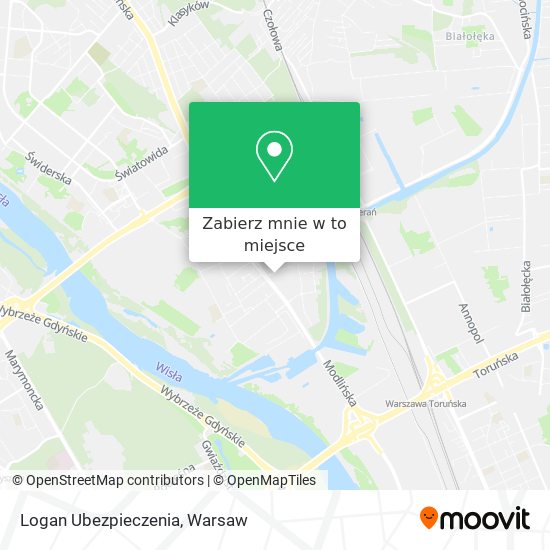 Mapa Logan Ubezpieczenia