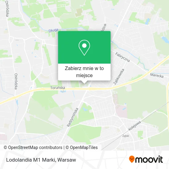 Mapa Lodolandia M1 Marki