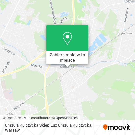 Mapa Urszula Kulczycka Sklep Lux Urszula Kulczycka