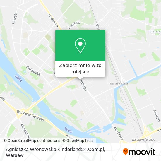 Mapa Agnieszka Wronowska Kinderland24.Com.pl