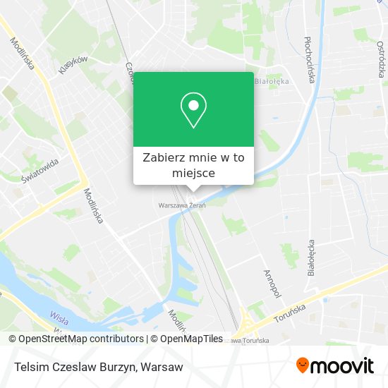 Mapa Telsim Czeslaw Burzyn