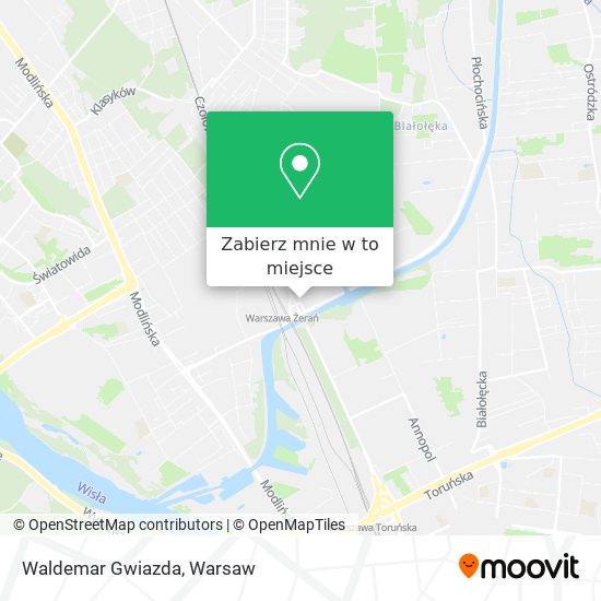 Mapa Waldemar Gwiazda