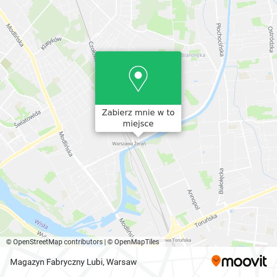 Mapa Magazyn Fabryczny Lubi