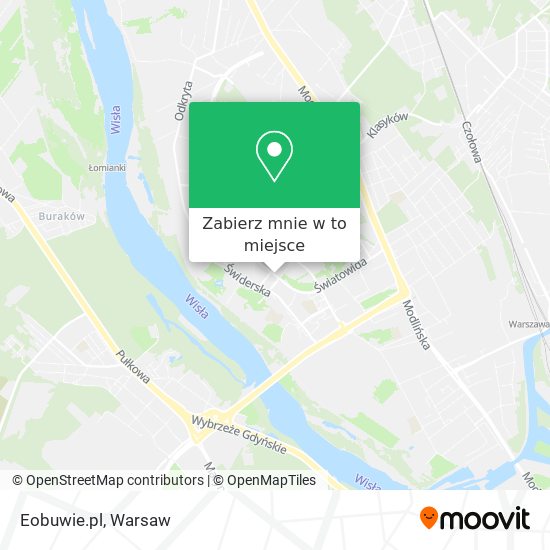 Mapa Eobuwie.pl