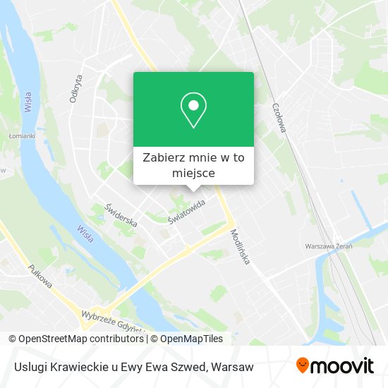 Mapa Uslugi Krawieckie u Ewy Ewa Szwed