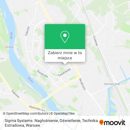 Mapa Sigma Systems. Nagłośnienie, Oświetlenie, Technika Estradowa