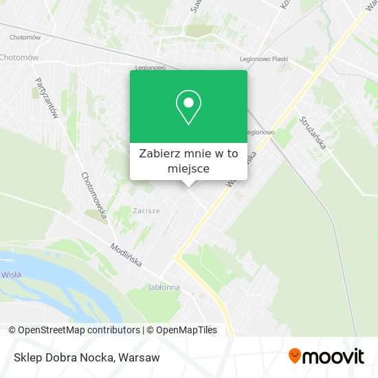 Mapa Sklep Dobra Nocka