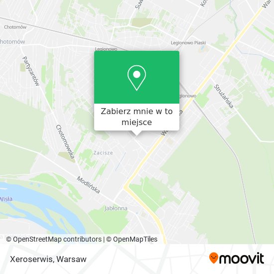 Mapa Xeroserwis