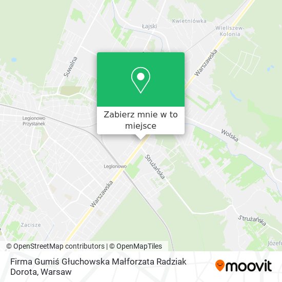 Mapa Firma Gumiś Głuchowska Małforzata Radziak Dorota