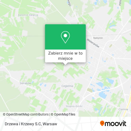 Mapa Drzewa i Krzewy S.C