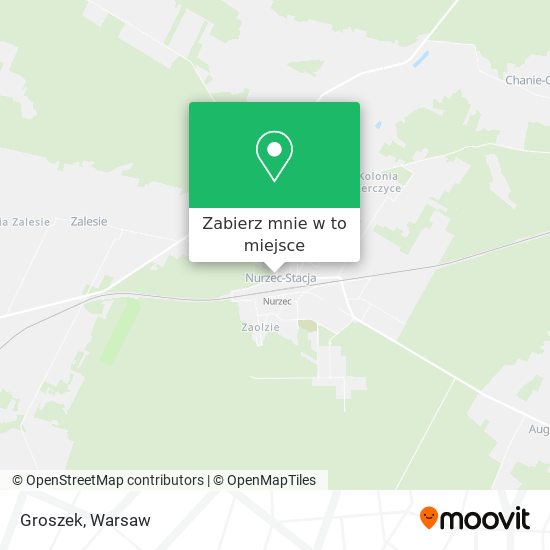 Mapa Groszek