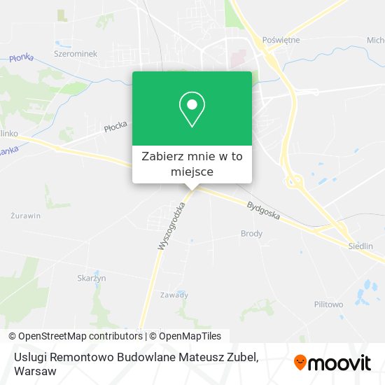 Mapa Uslugi Remontowo Budowlane Mateusz Zubel