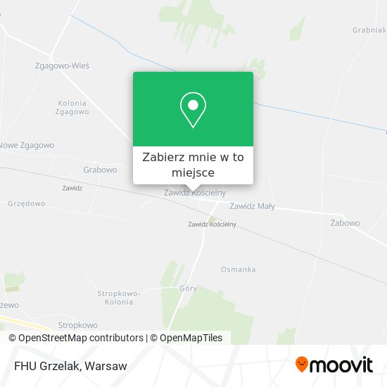 Mapa FHU Grzelak