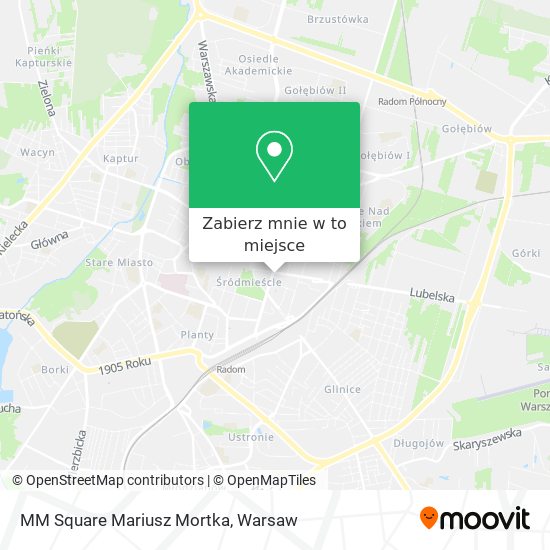 Mapa MM Square Mariusz Mortka