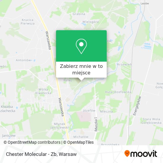 Mapa Chester Molecular - Zb