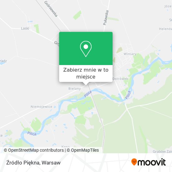 Mapa Źródło Piękna