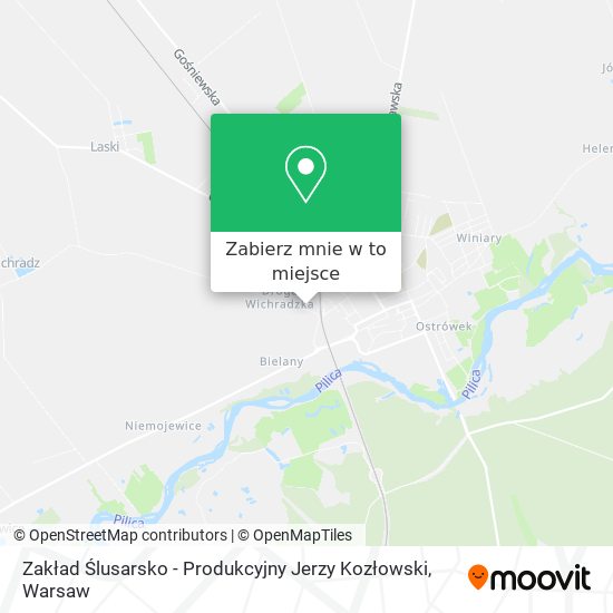 Mapa Zakład Ślusarsko - Produkcyjny Jerzy Kozłowski