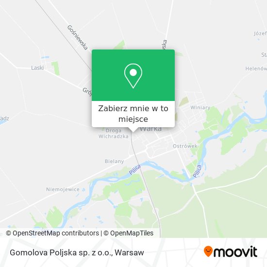 Mapa Gomolova Poljska sp. z o.o.