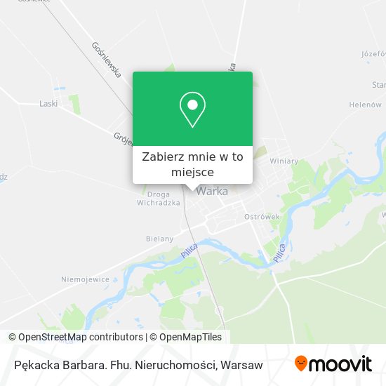 Mapa Pękacka Barbara. Fhu. Nieruchomości