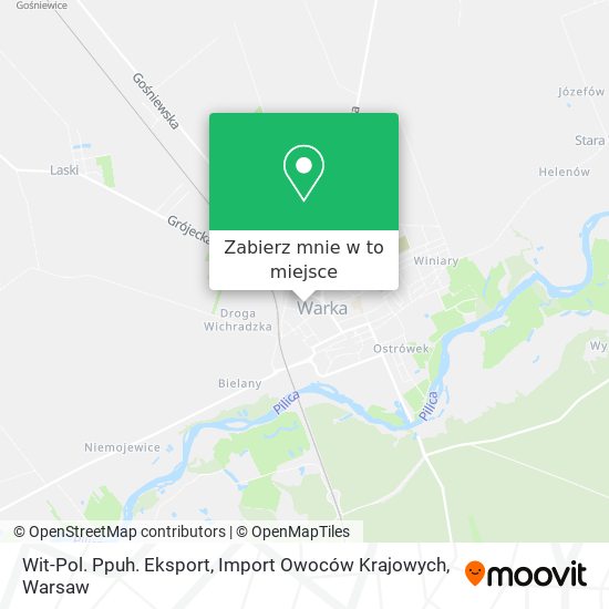 Mapa Wit-Pol. Ppuh. Eksport, Import Owoców Krajowych