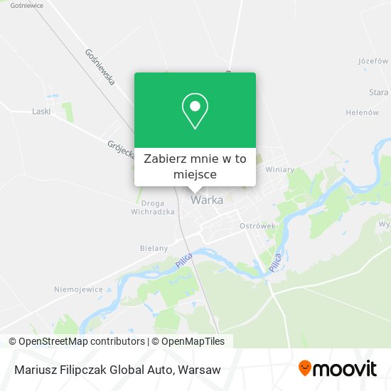 Mapa Mariusz Filipczak Global Auto